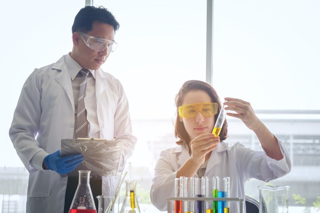 JC Chemistry tutors can help you with your practical component too, not just Theory