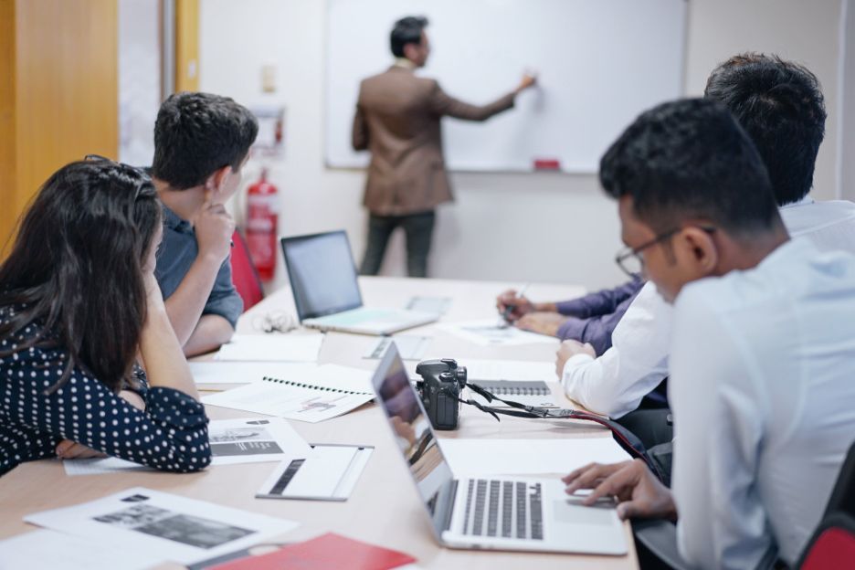 Students attending IP Tuition classes