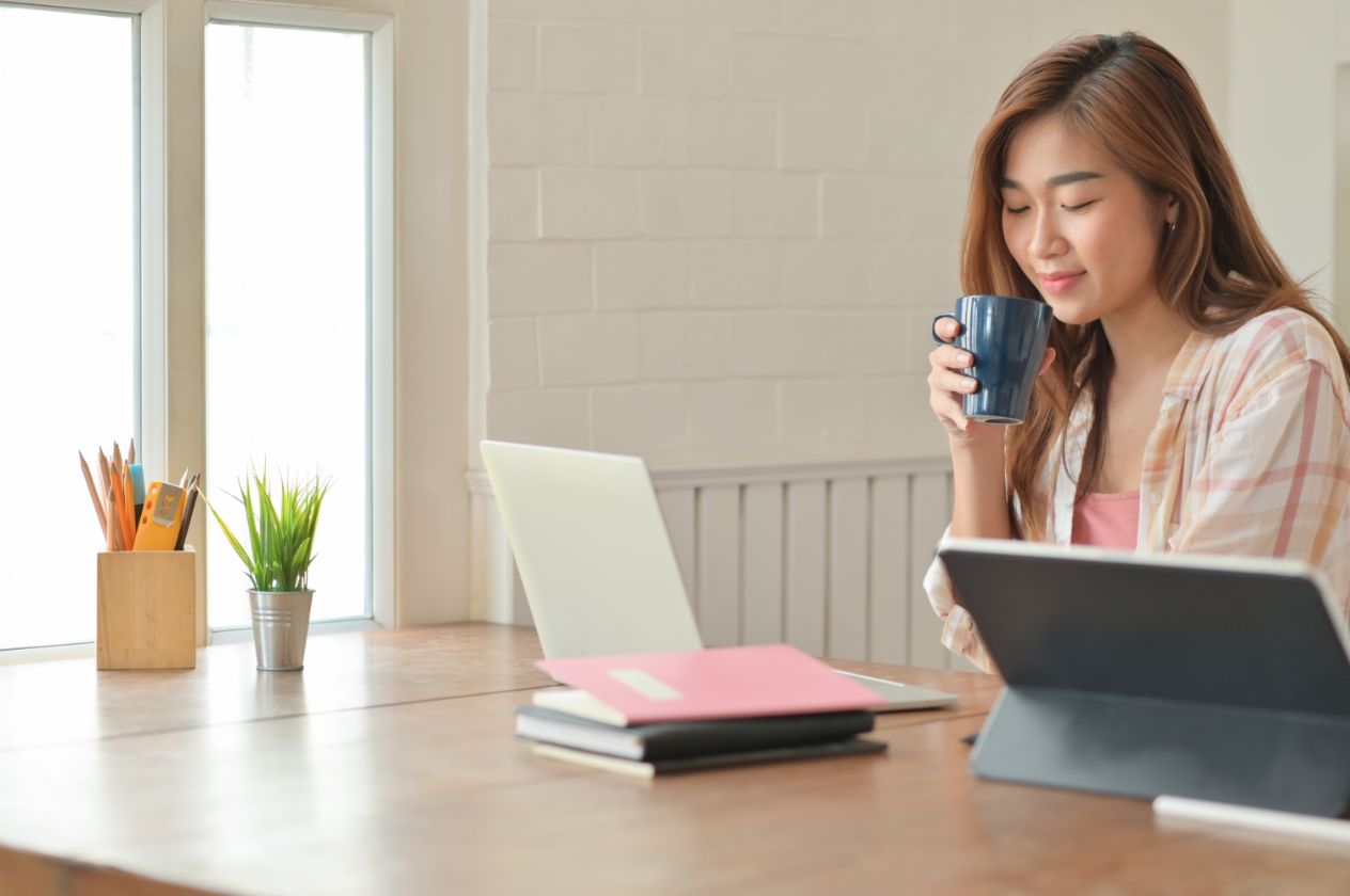 Student feeling more at ease after JC tuition
